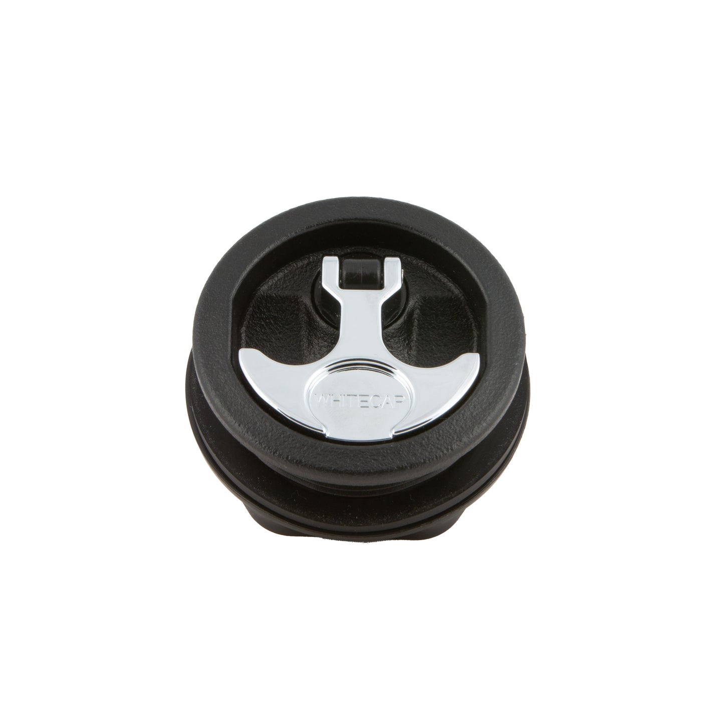 Locking Chrome Plated Zinc Black Nylon T-Style Non-Compression Handle