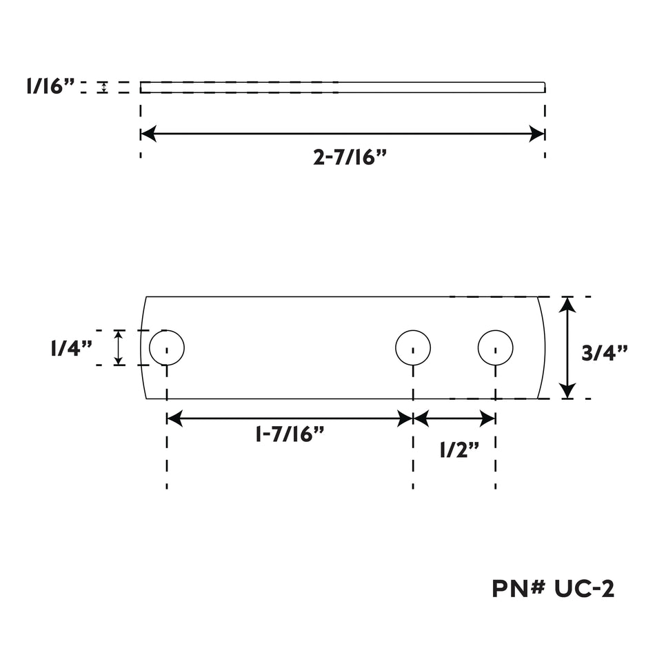 304 Stainless Steel Female Upholstery Clip