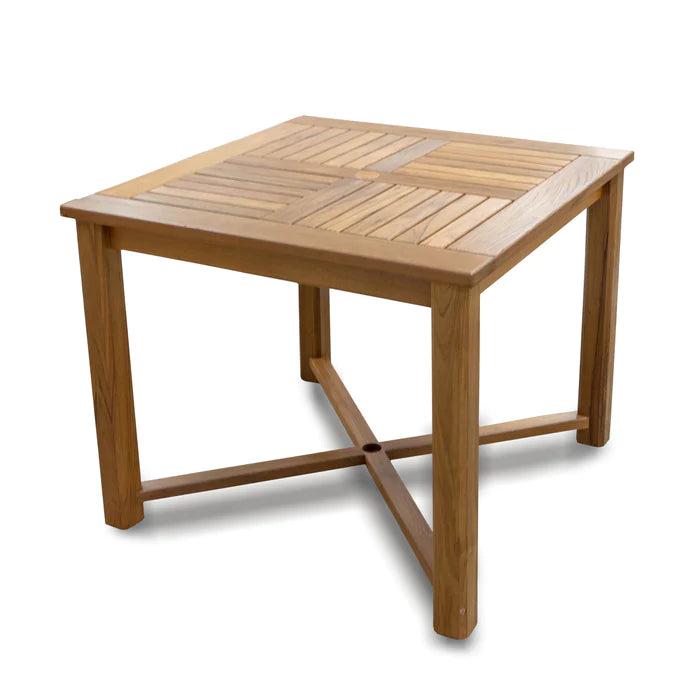 36" Premium Grade Teak Square Dining Table