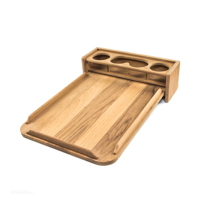 16" Premium Grade Teak Four Drink Holder with Removable Cockpit Table