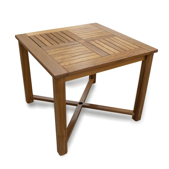 36" Premium Grade Teak Square Dining Table