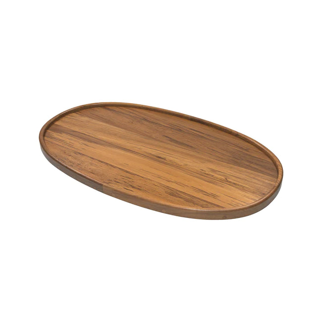 16" Teak Oval Table Top