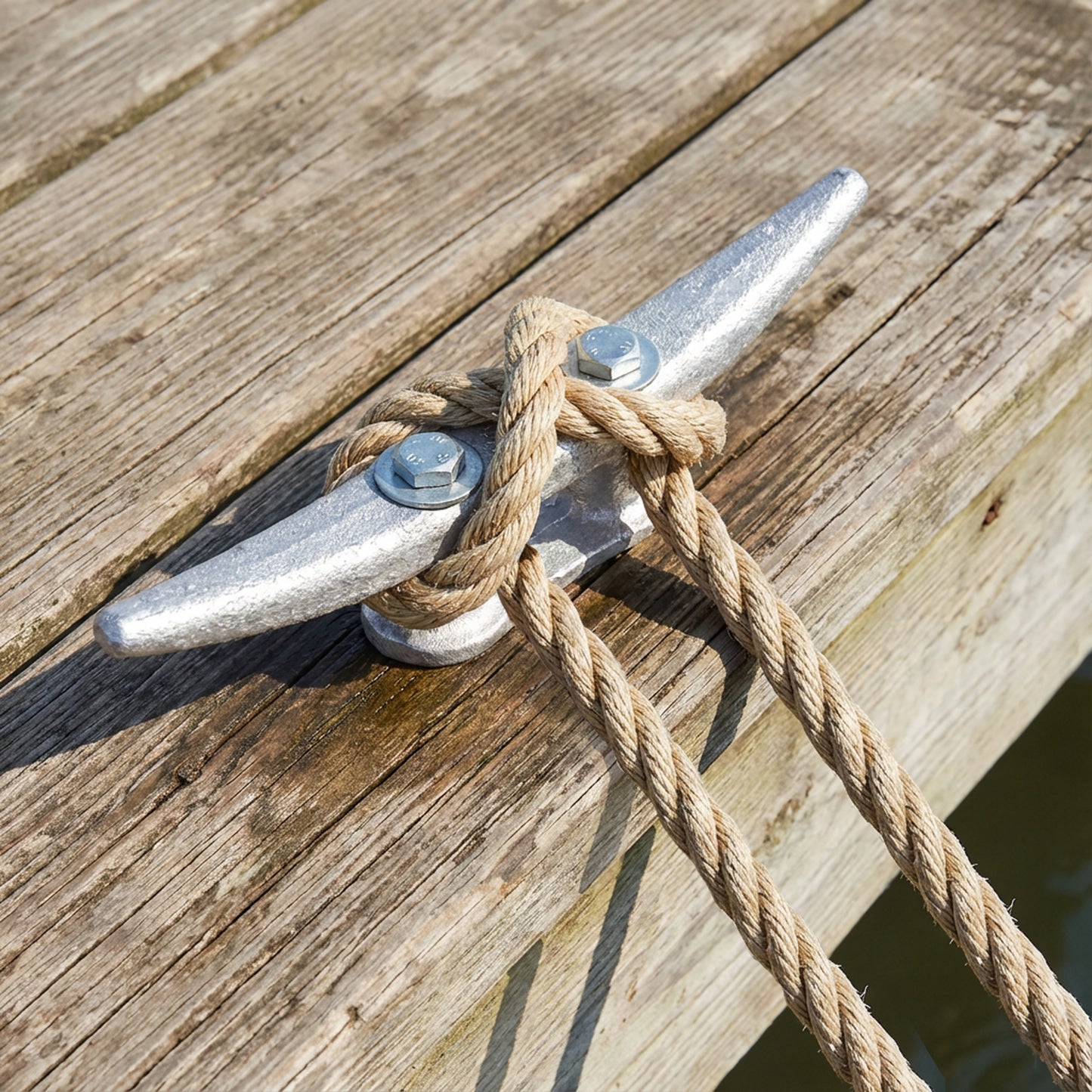 6" Galvanized Steel Dock Cleat