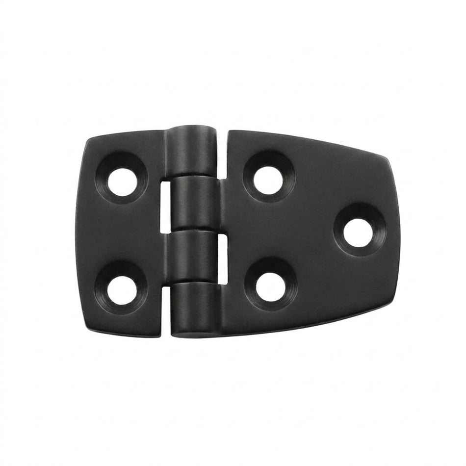 1-1/2" x 2-1/4" Black PVD 316 Stainless Steel Offset Hinge