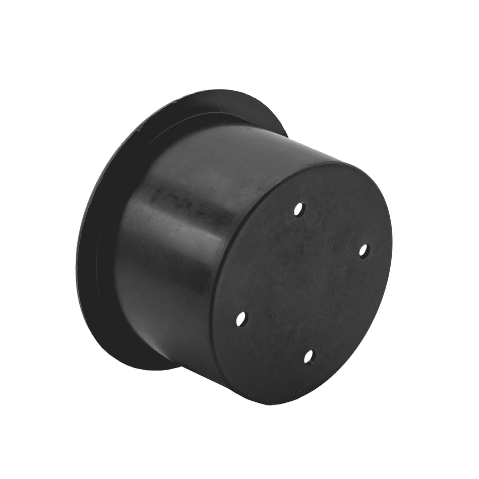 Black Nylon 3" Mini Flush Cup Holder with 1-7/8" Depth