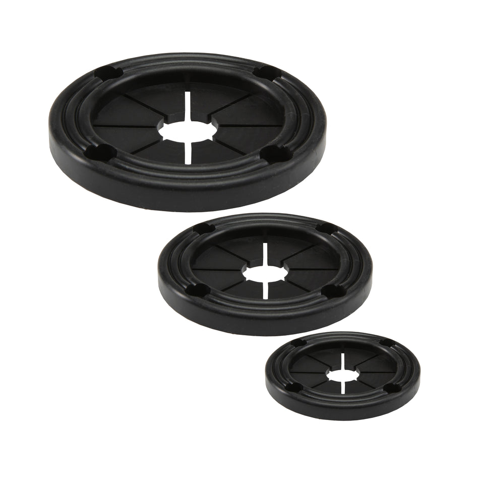 2-3/4" Black Rubber Utility Grommet