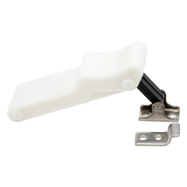White Rubber Draw Latch with S-Keeper