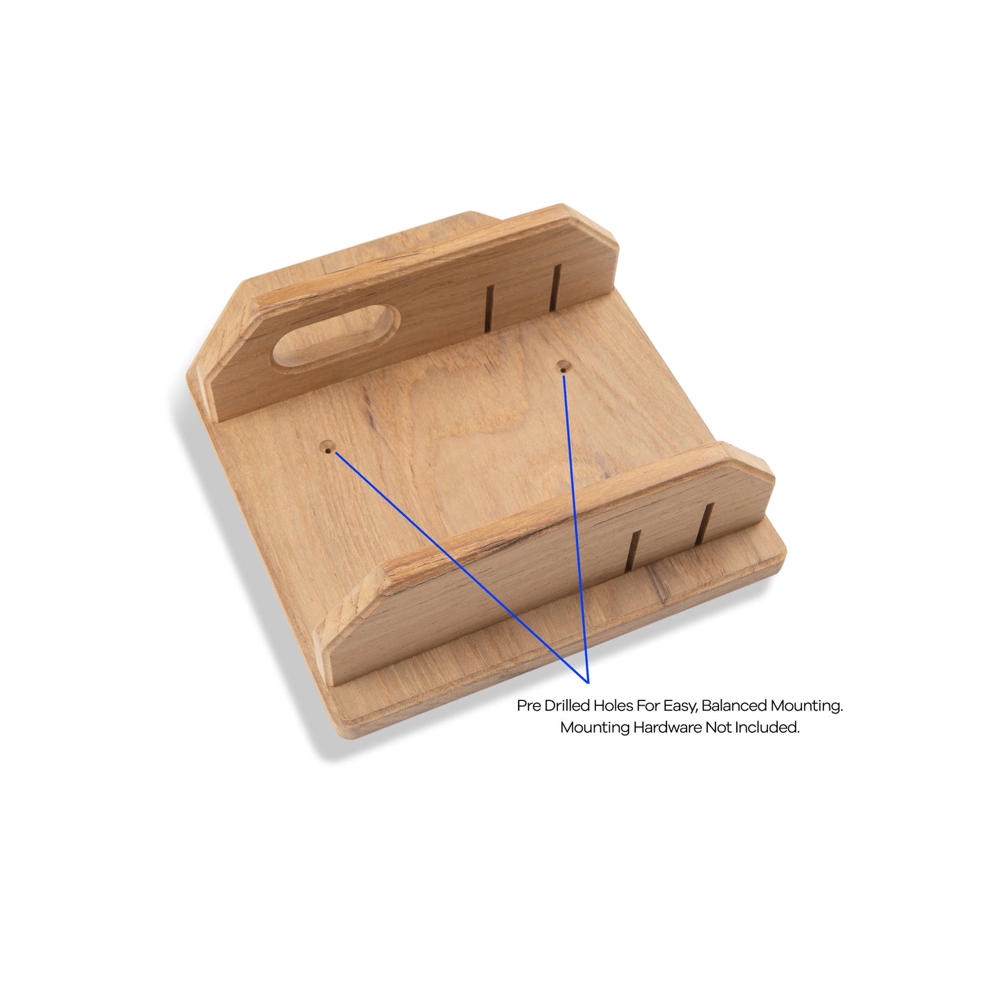 Teak Knife & Pliers Holder - 60608