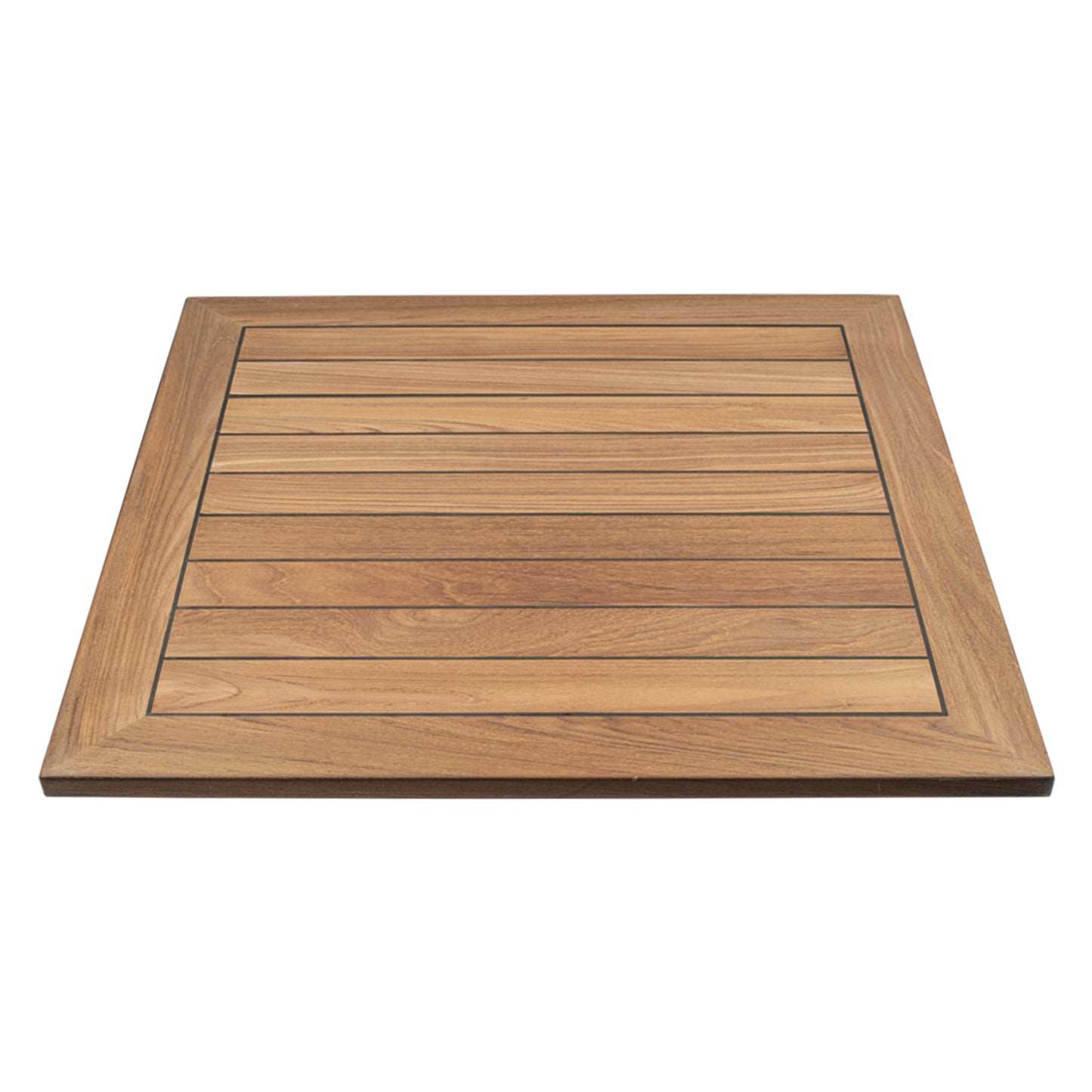 Square Sika Flex "A-Grade" Teak Tabletop