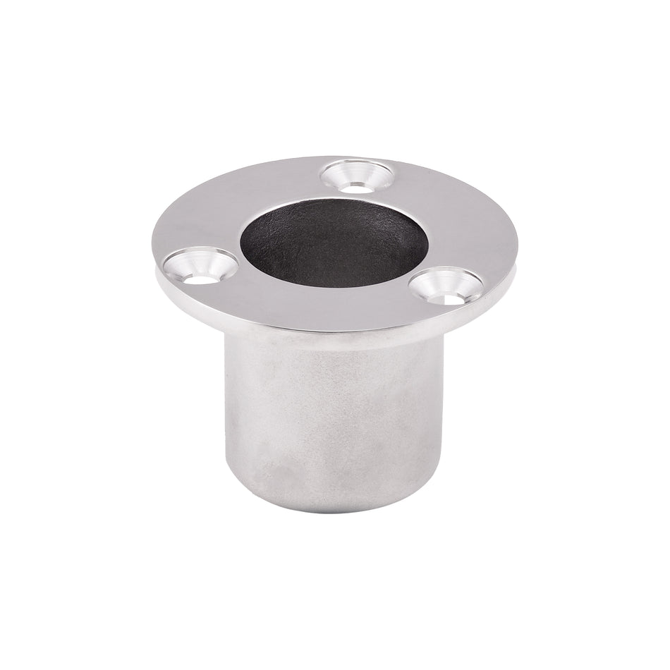 1-1/4" Inner Diameter 30° 316 Stainless Steel Flush Mounted Flag Pole Socket