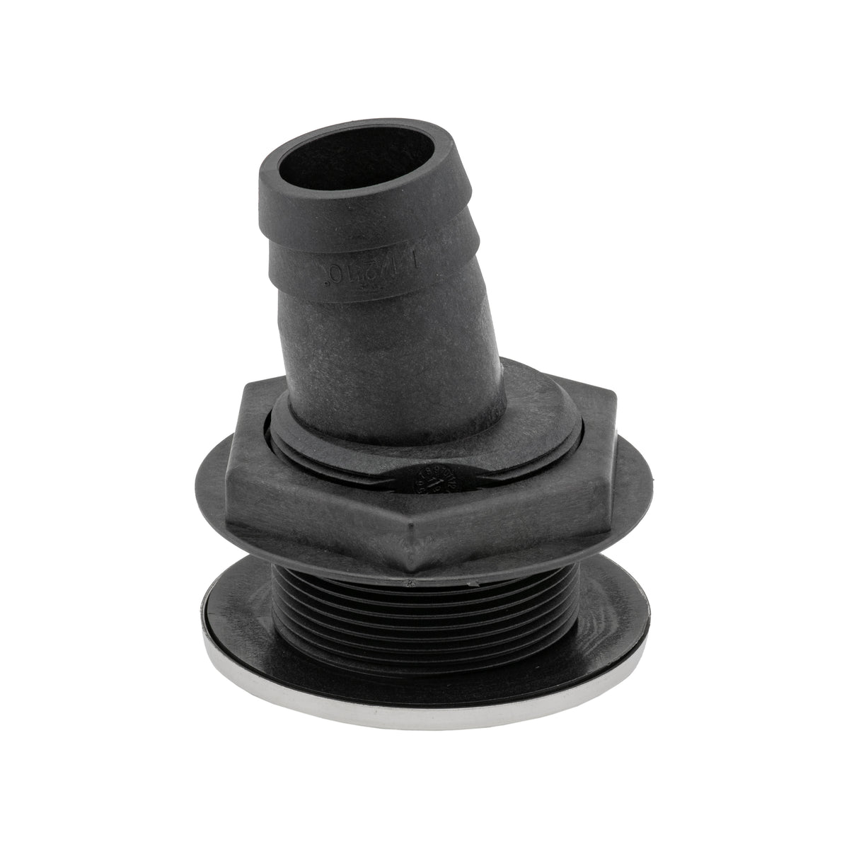Scupper Cap 10° Angled Stainless Steel and Nylon Scupper with Barb – Whitecap ...