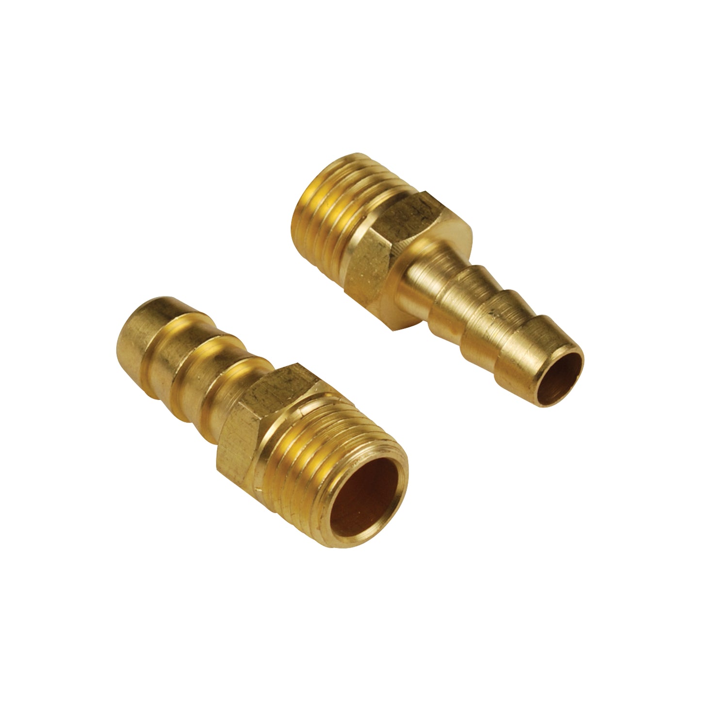 1/4" NPT, 3/8" Barb Male Fuel Hose Barb