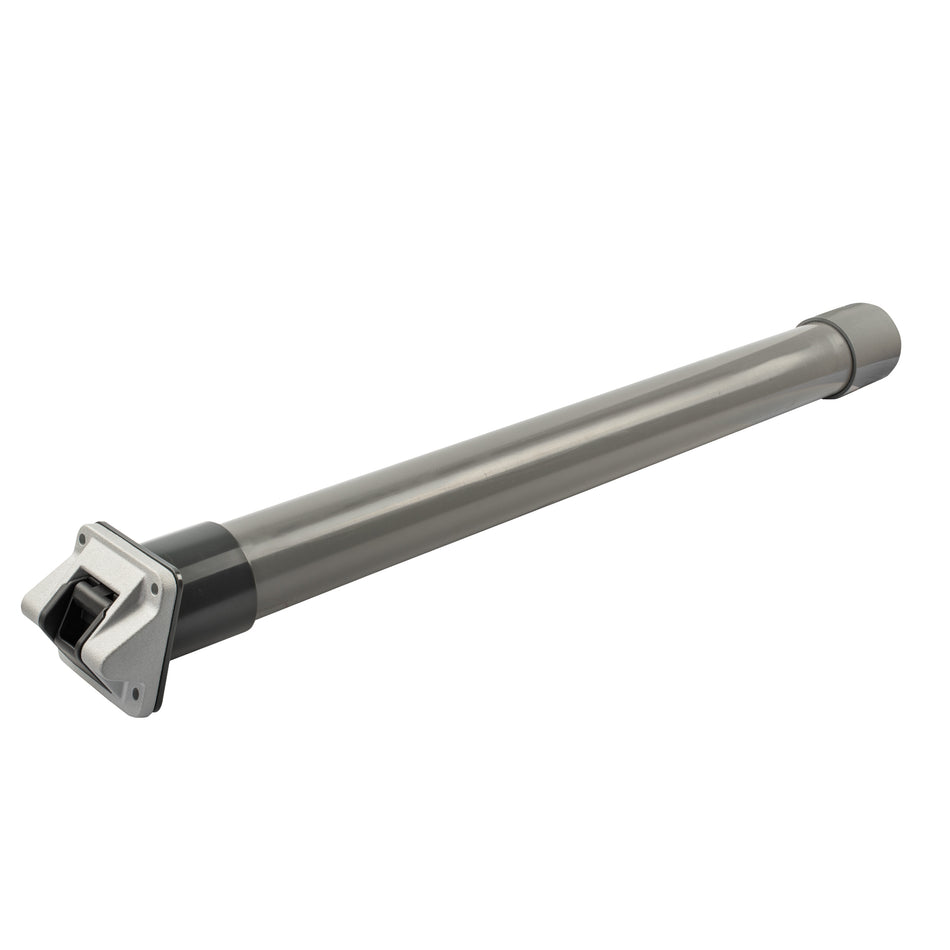 Anodized Aluminum Faceplate Invisible Ladder - 3 Step Positive Transom
