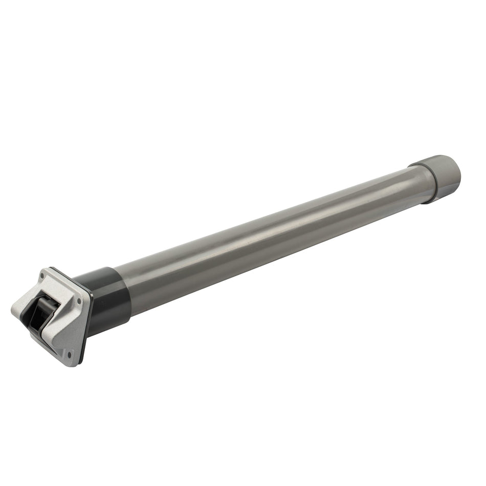 Anodized Aluminum Faceplate Invisible Ladder - 4 Step Positive Transom