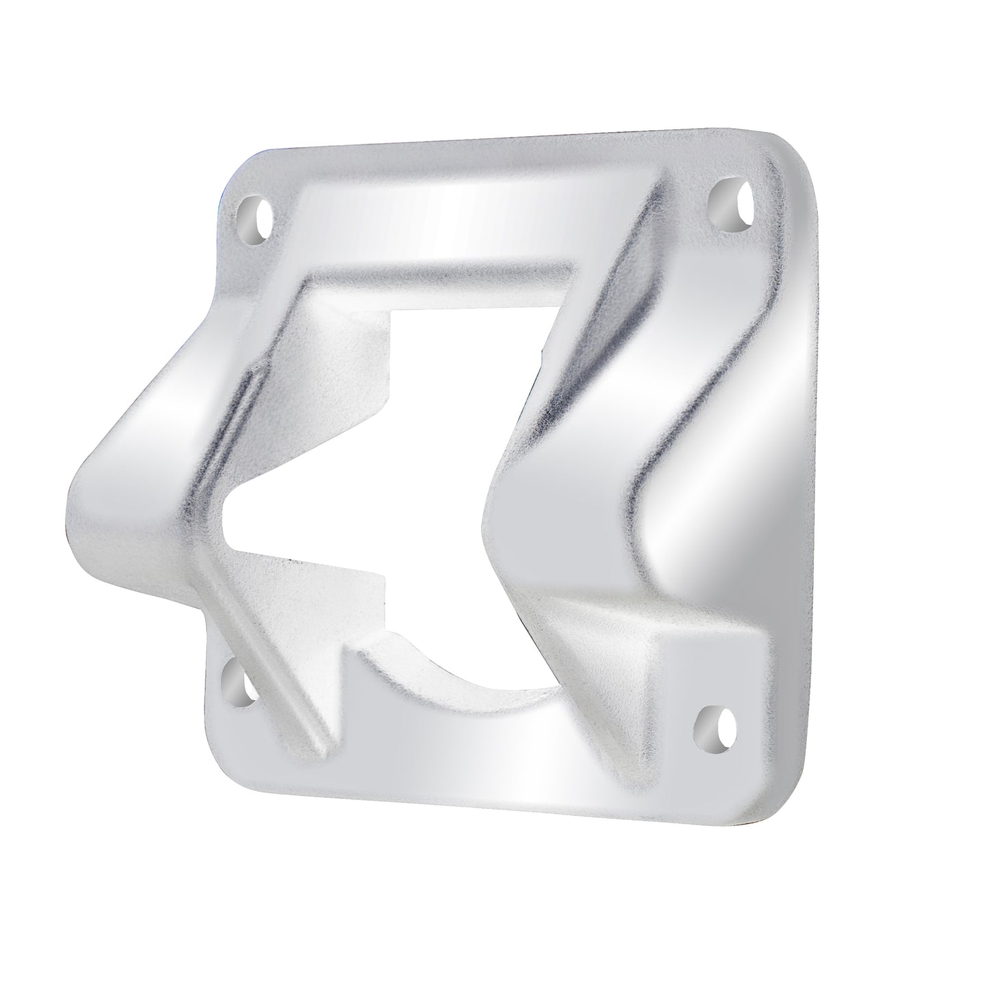 Invisible Ladder Faceplate - Positive - 3 Step - Stainless Steel - S1763S