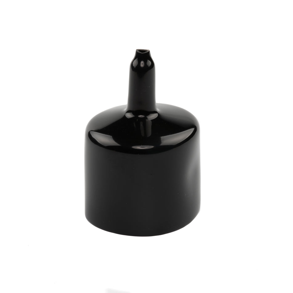 Black Vinyl Rod Holder Drain Tube