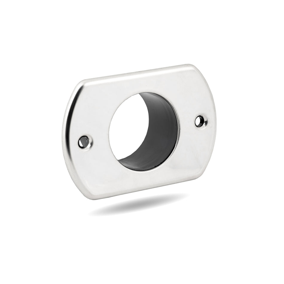 4" Stainless Steel Black Nylon Rod Tube Flange