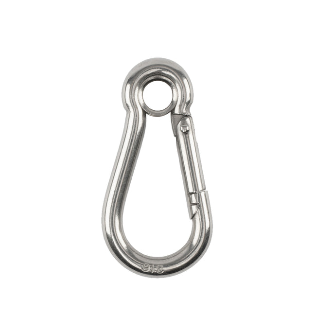 7/16" Carabiner with Ring in Eye