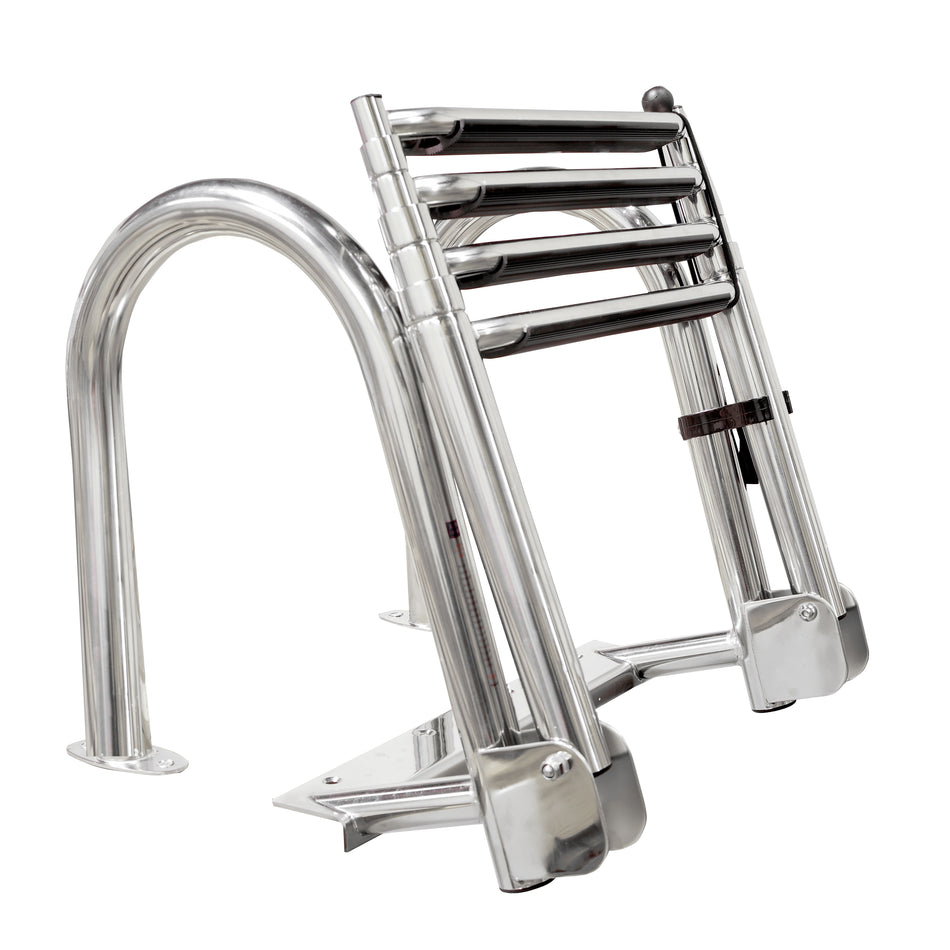 4-Step Telescoping Pontoon Ladder