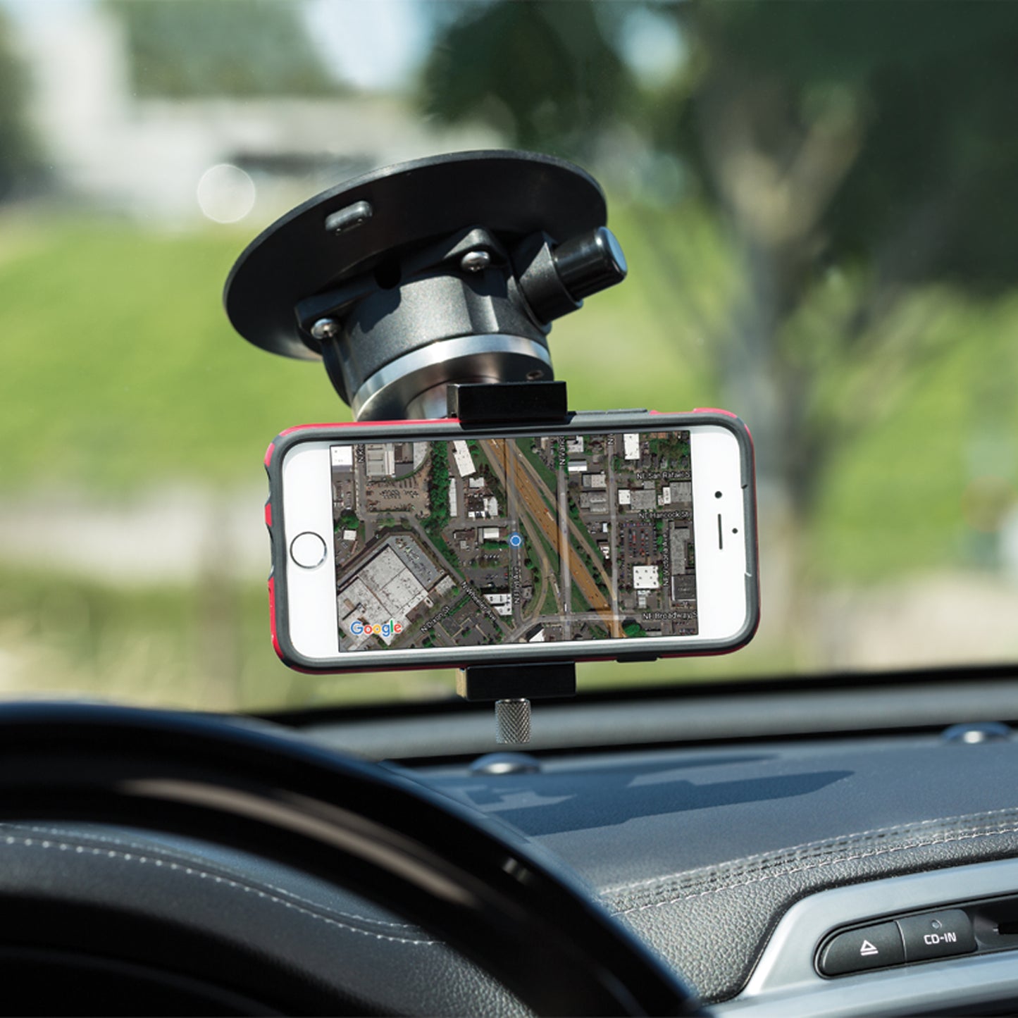 Suction Cup Mount Mobile Device Holder (4-1/2") - S-1810