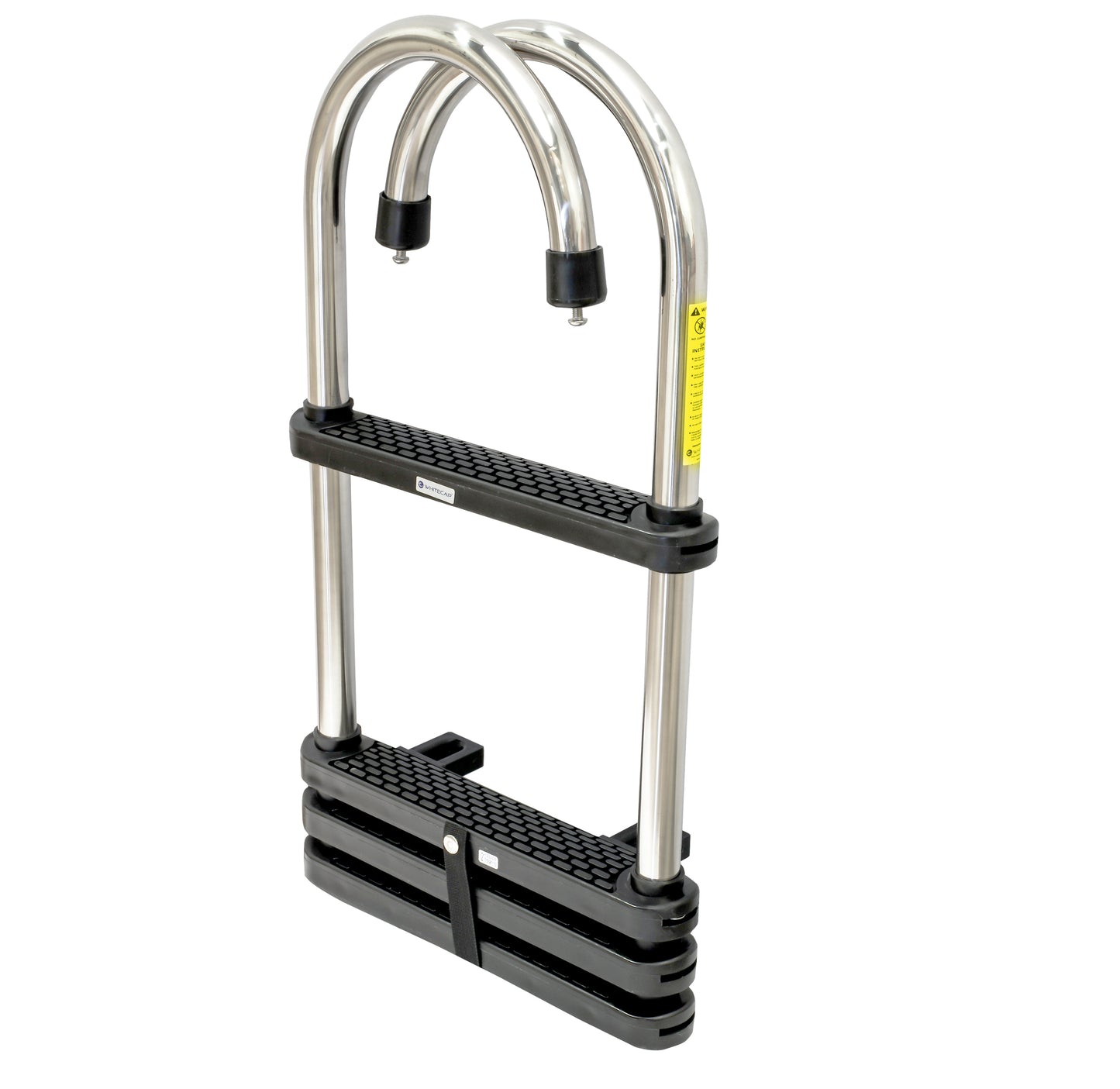 Telescoping Stainless Steel Pontoon Ladder - S-1862