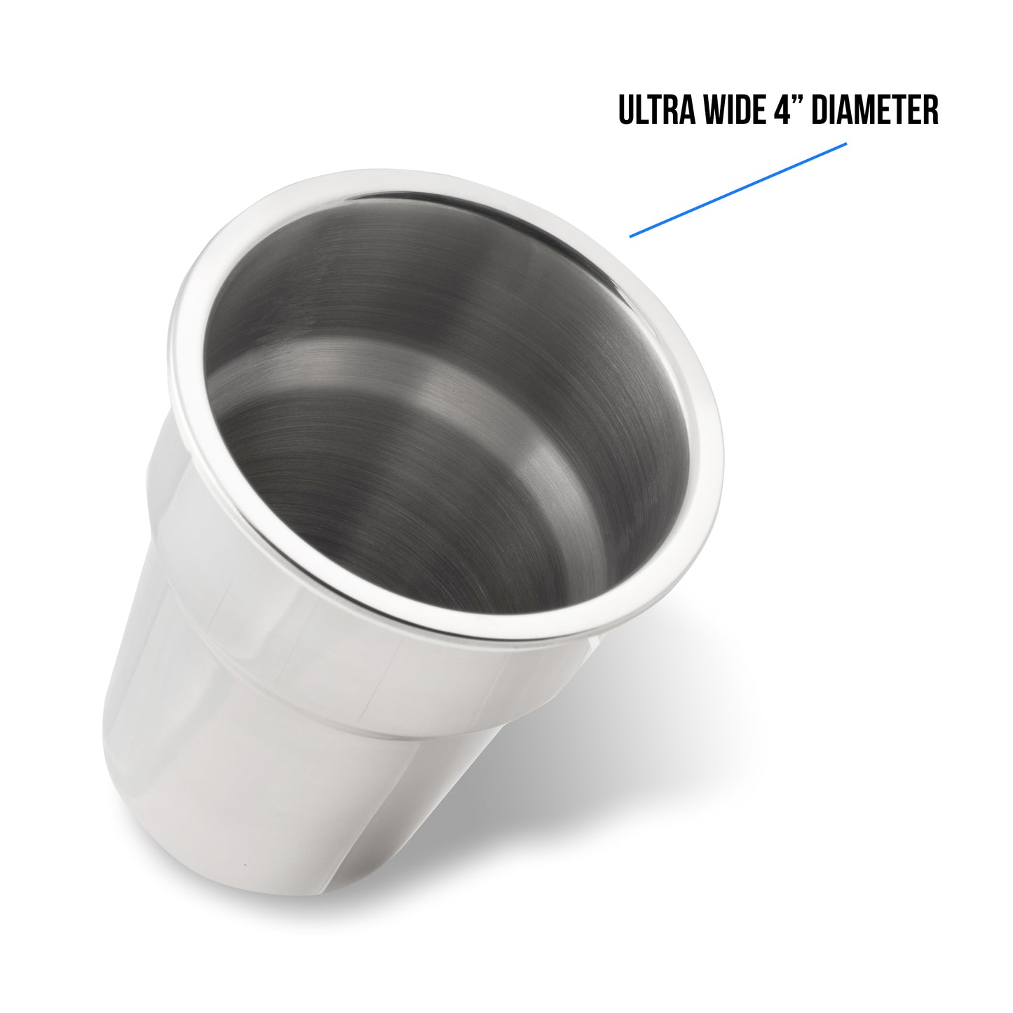 Extra Large (Fits YETI) Stainless Steel Cupholder - S-3507