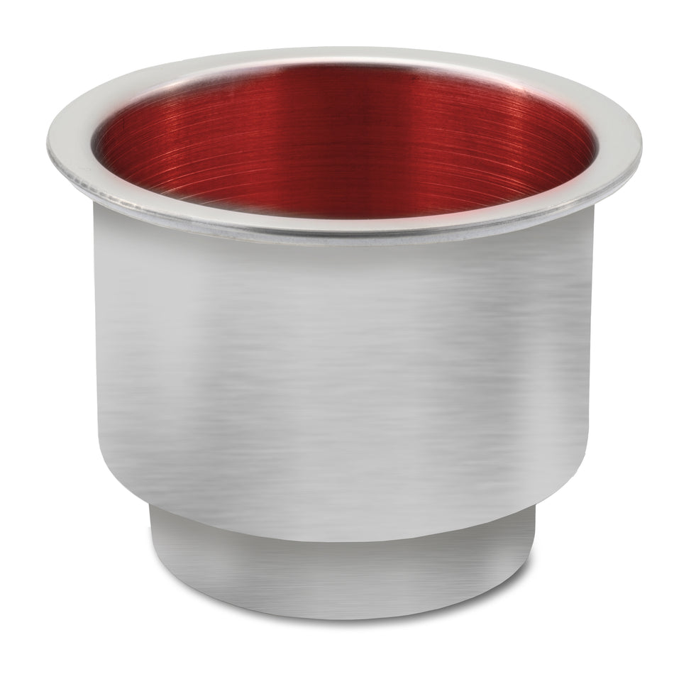 304 Stainless Steel Flush Drink Holder with Red LED Light