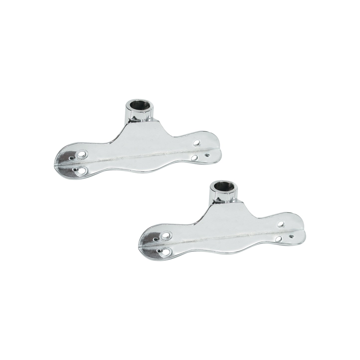 Chrome Plated Zinc Edge Mount Oarlock Sockets