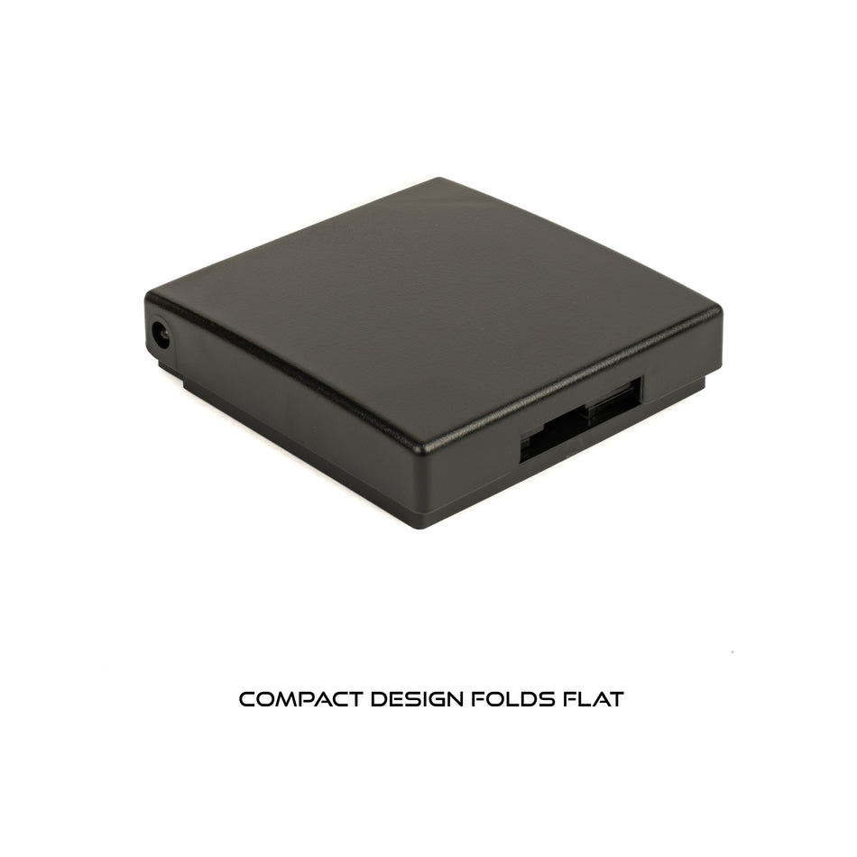 Black Nylon Folding Drink Holder