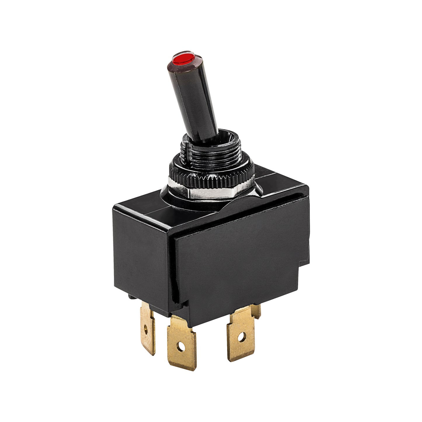 On/Off SPST Lighted Tip Toggle Switch