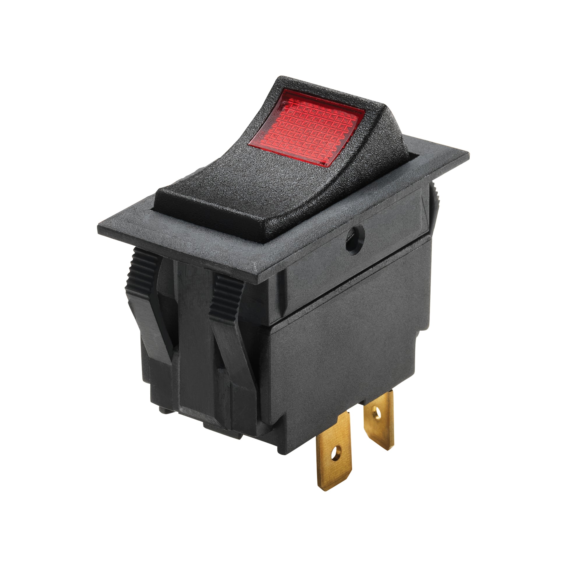 Mom.On/Off SPST Illuminated Rocker Switch – Whitecap Marine Hardware