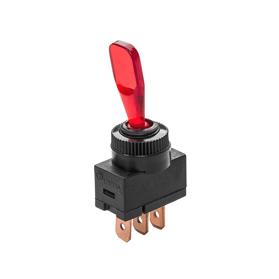 On/Off SPST Illuminated Toggle Switch