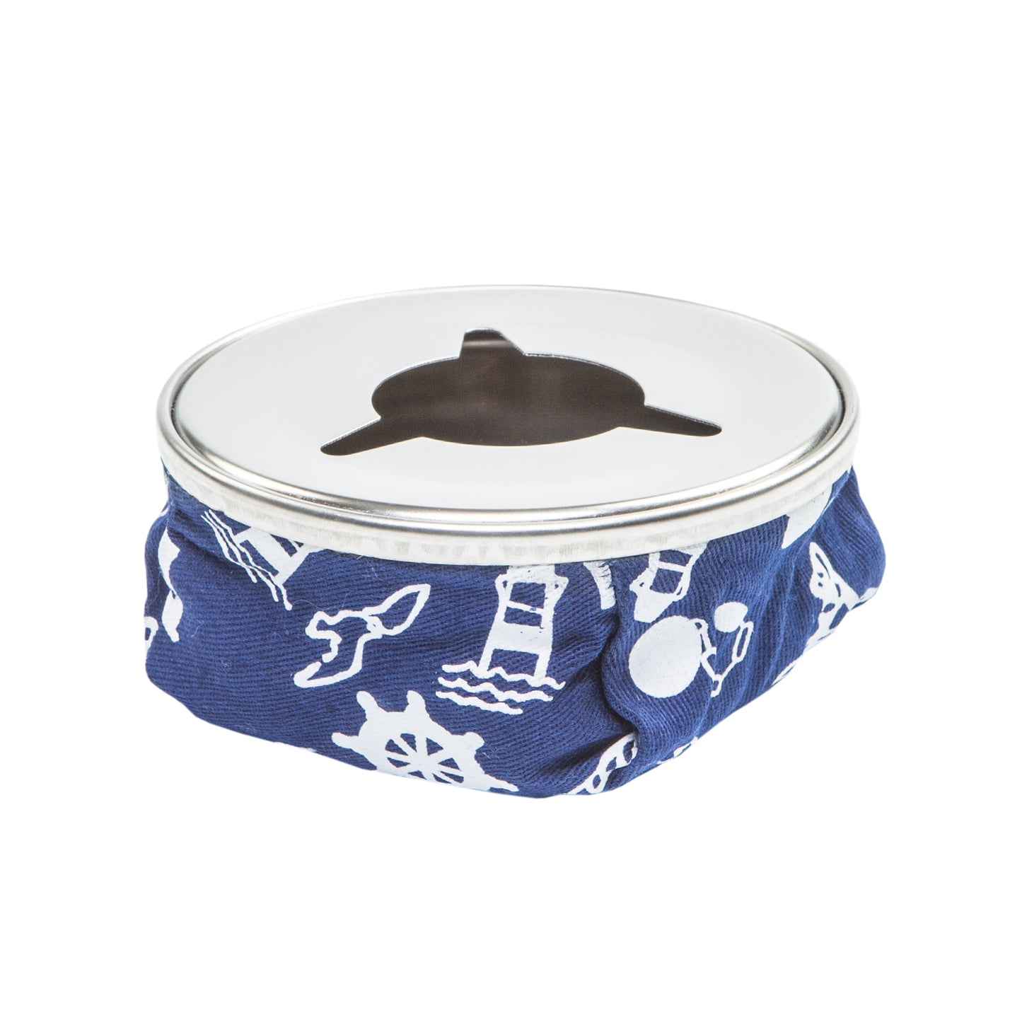 Windproof Ashtray w/ Stainless Steel Guard (4-1/8") - S-9021