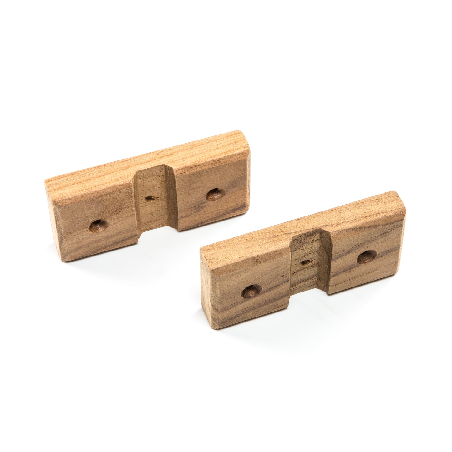 Teak Rod Storage Rack Mounting Boards