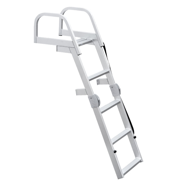 Folding Aluminum Pontoon & Dock Ladder - S-1865