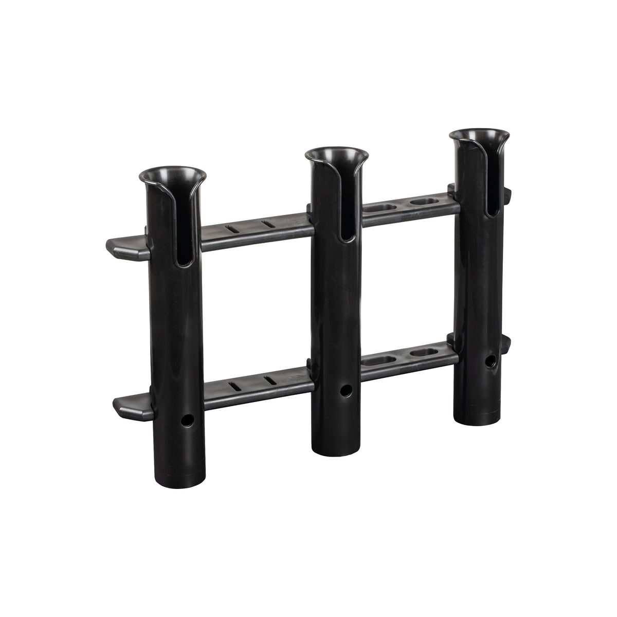 Distrimar Rod Rack Black Polypropylene Three-Tube Tournament Rod Rack – Whitecap Marine ...